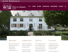 Tablet Screenshot of huistezaanen.com